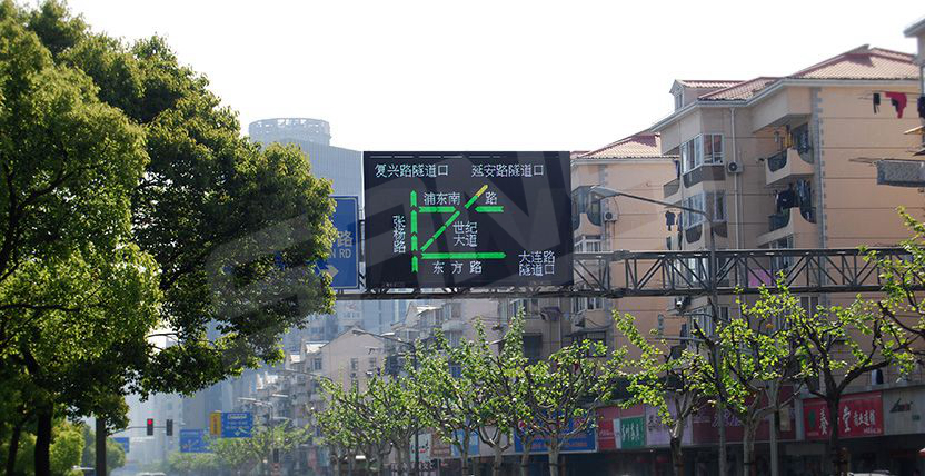 上海LED交通引诱屏