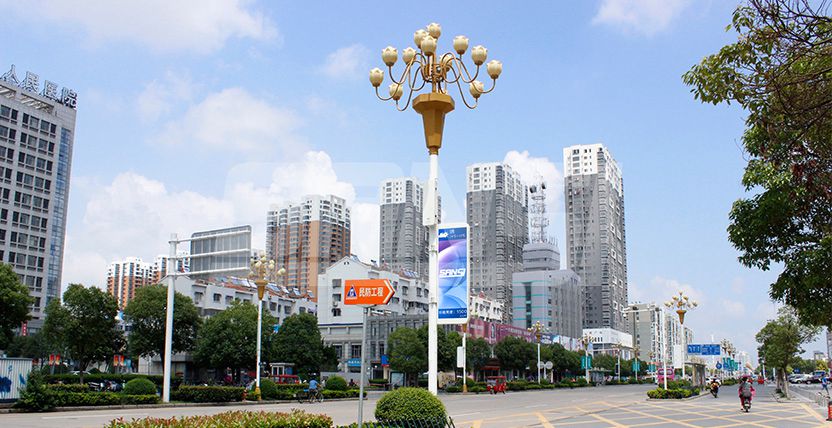 江苏洪泽聪明路灯
