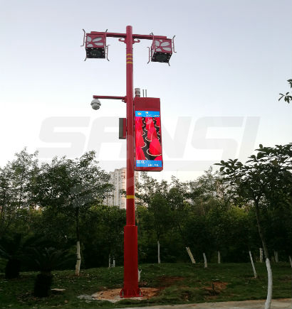 江西瑞金聪明路灯