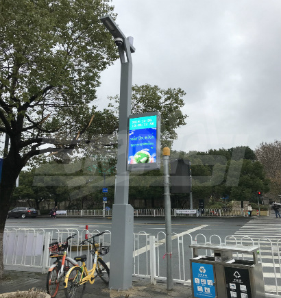 上海莘庄商务区聪明路灯