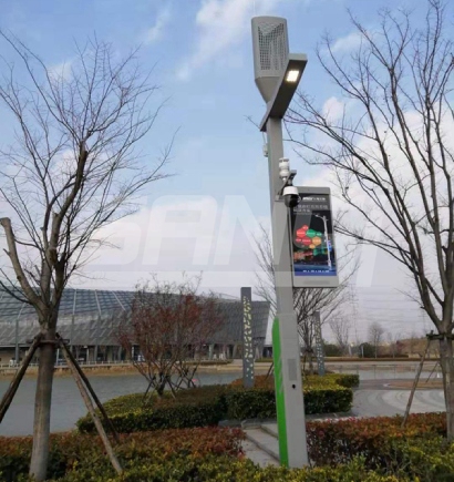 江苏宿迁聪明路灯