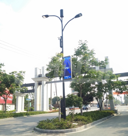 浙江大云缪家新乡村聪明路灯
