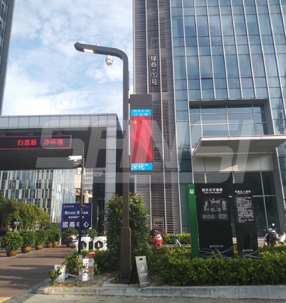浙江丽水聪明路灯