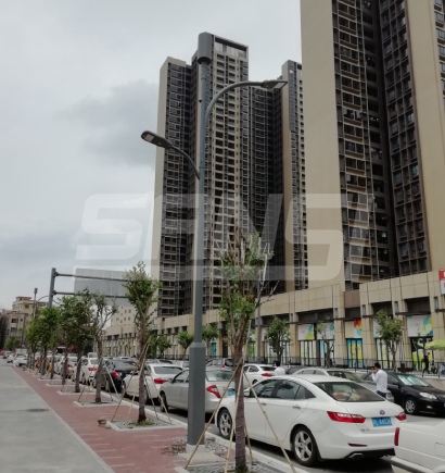 广东佛山奇槎片区聪明路灯
