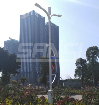 广东汕头星湖公园聪明路灯