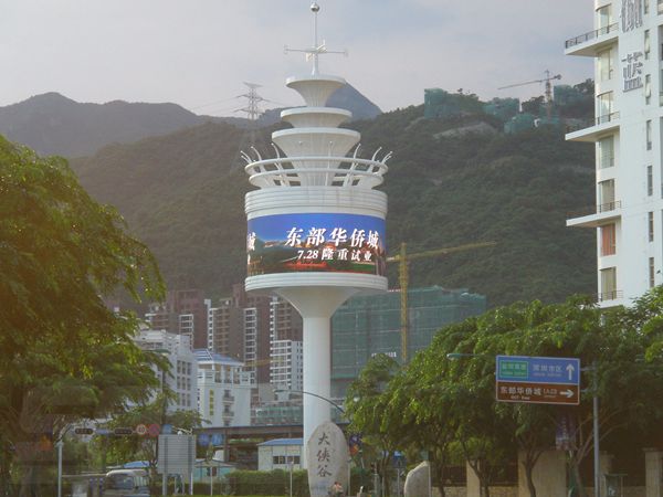深圳东部华裔城户外全彩屏