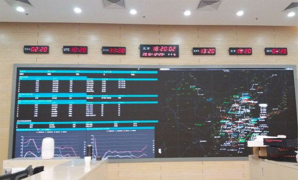 北京国航运控AOC批示中间22.6㎡室内全彩屏