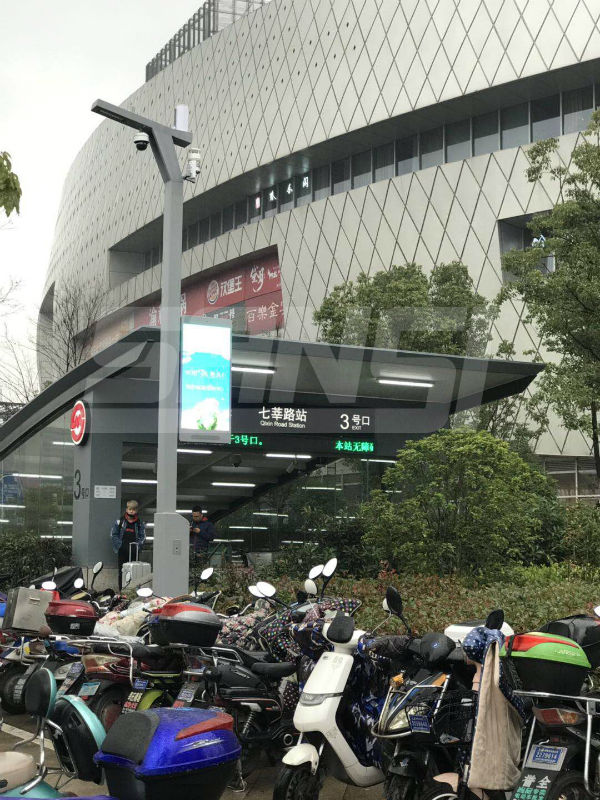 上海莘庄商务区聪明路灯