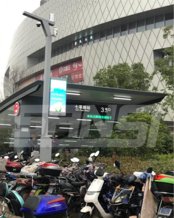 三思上海莘庄商务区聪明路灯
