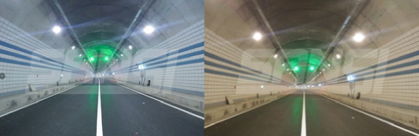 广东罗阳高速公路地道照明