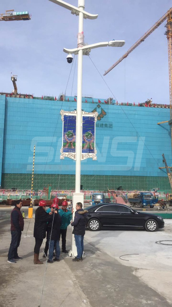 北京通州行政副中间聪明路灯