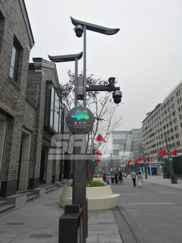 杭州湖滨路聪明路灯