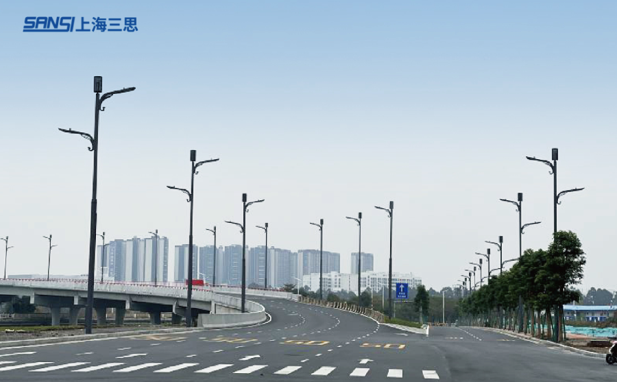 三思聪明路灯