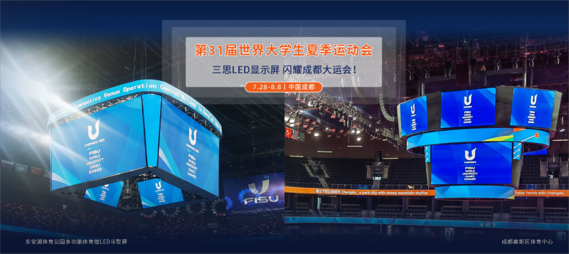场外,三思LED交通显现,大运会,“保驾”