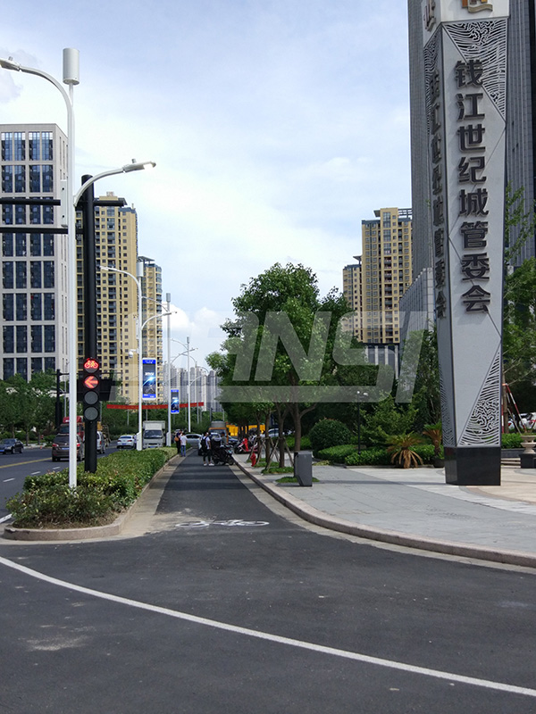 聪明灯杆,聪明都会,感化