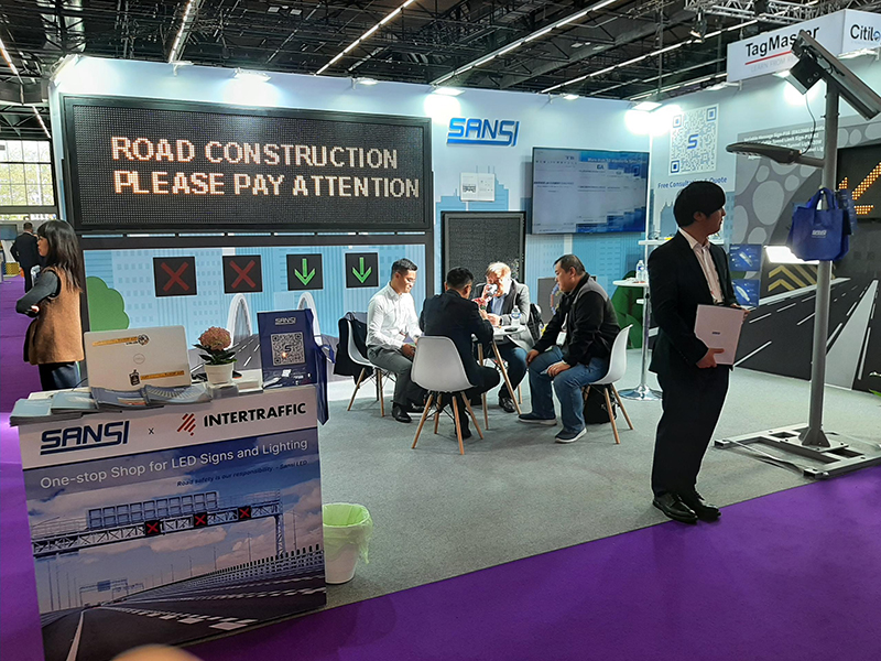 三思表态,Intertraffic Amsterdam,科技赋能,闪烁聪明交通
