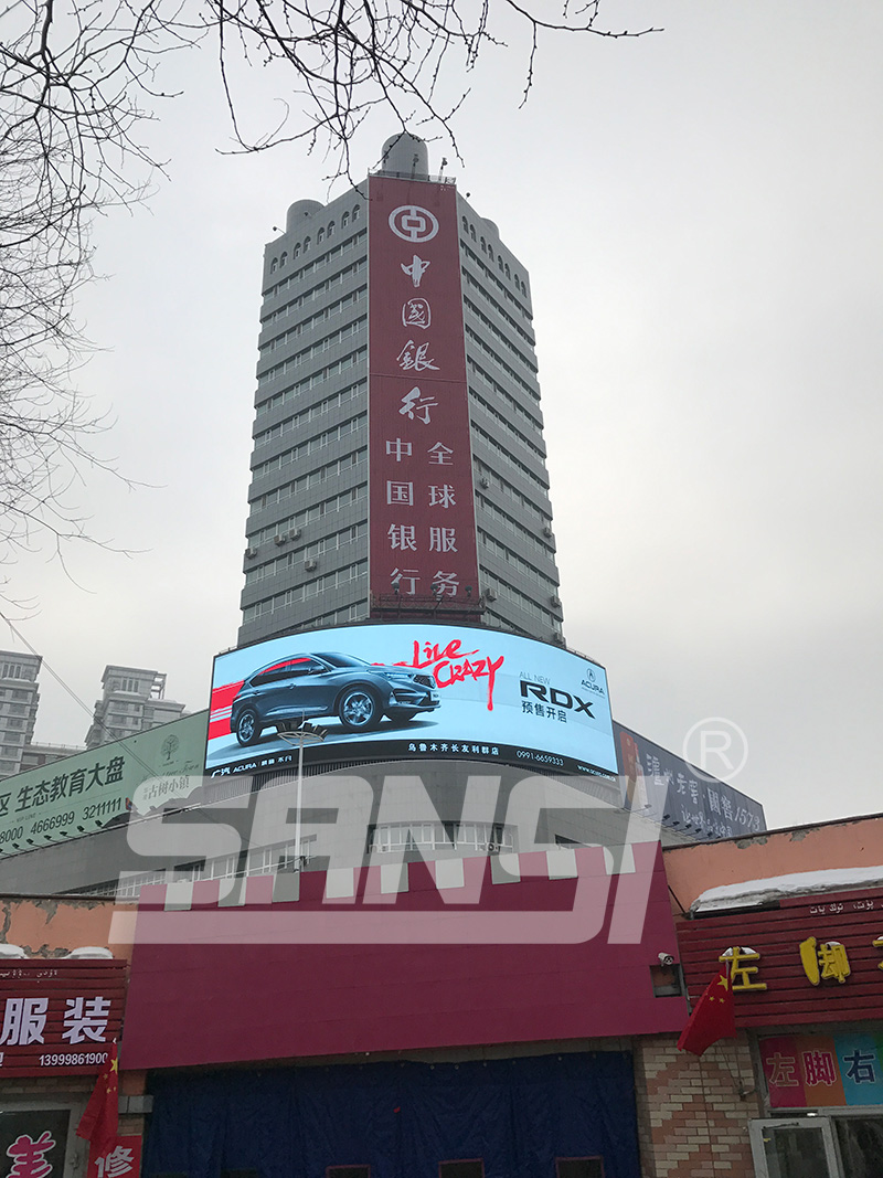 LED大屏完成甚么功效
