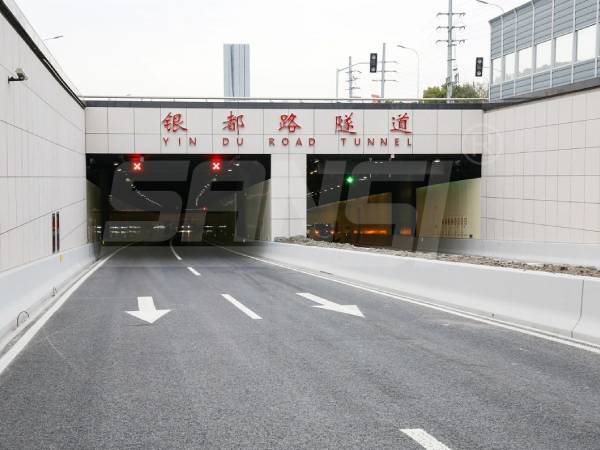 上海,银都路,越江地道,地道照明,照明案例