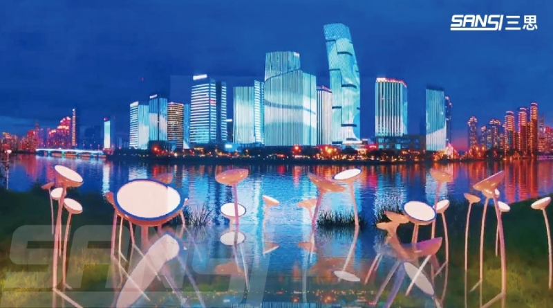 上海三思,LED显现手艺,以立异基因,重塑场景代价